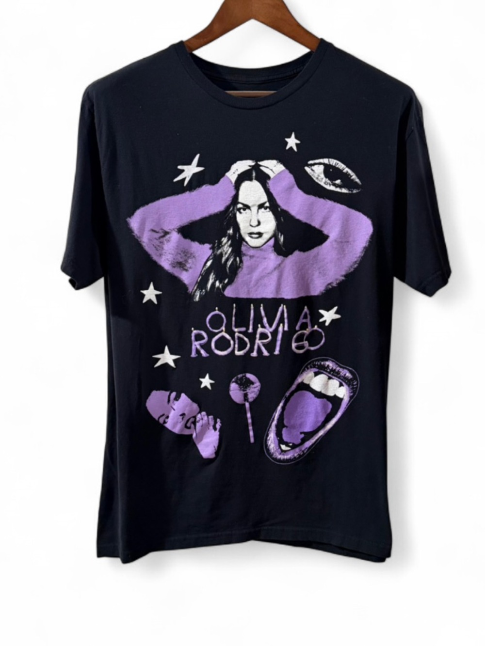 Olivia Rodrigo Tour Graphic T-Shirt Size Men’s Large